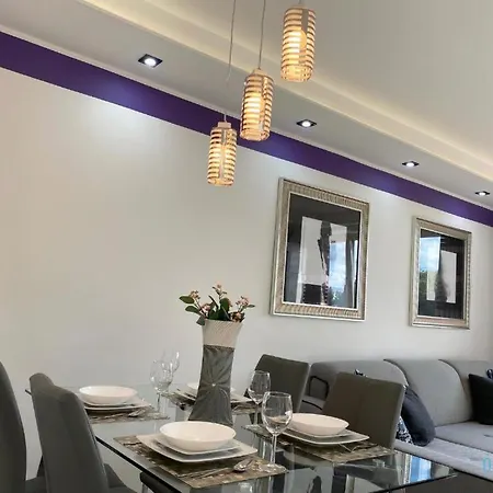 Violet - 10 Min To Old Town Gdansk,pkp & Shopping Mall Apartment Danzig